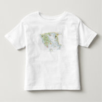 Illustrated map of Ancient Greece