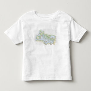 Illustrated map of Roman Empire Toddler T-Shirt