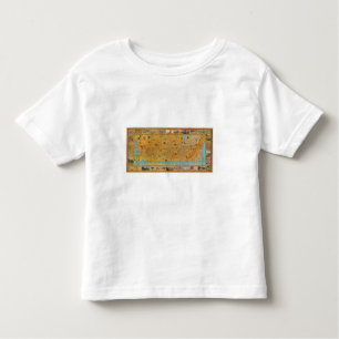 Illustrated Map of US Airways Toddler T-Shirt