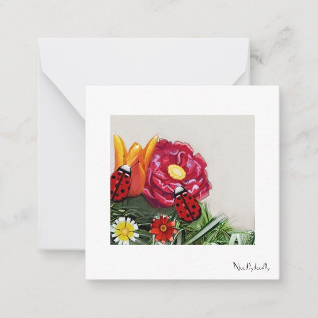 Illustrated  note cards (Front)