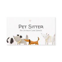 Illustrated Pet Business Card