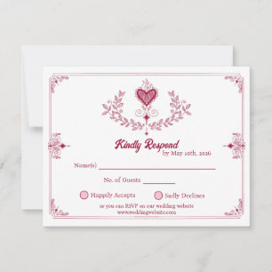 Illustrated RSVP Card