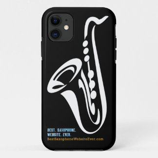 Illustrated Saxophone iPhone Case