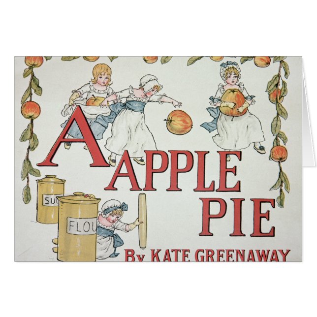 Illustration 'A' from 'Apple Pie Alphabet' (Front Horizontal)