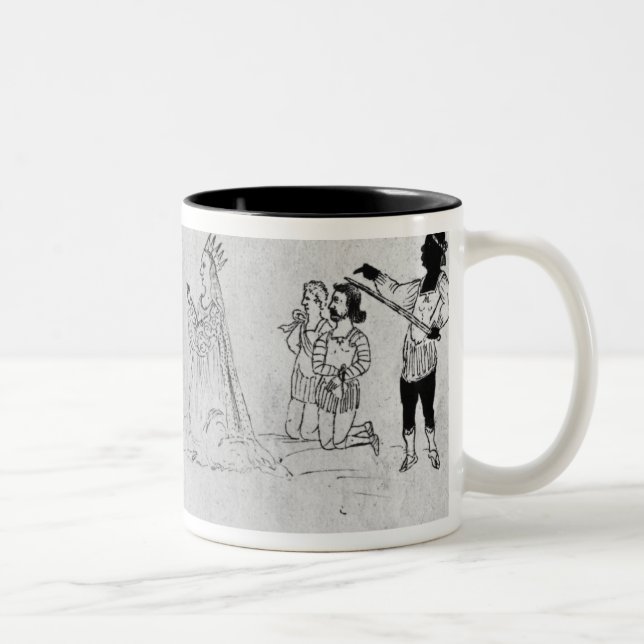 Illustration Andronicus, by William Two-Tone Coffee Mug (Right)