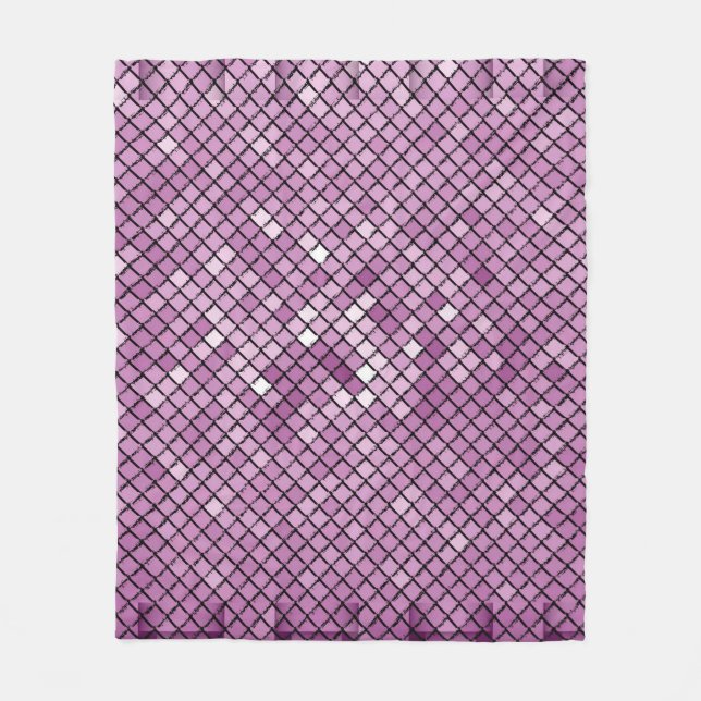 Illustration background carbon with a frame of dif fleece blanket (Front)