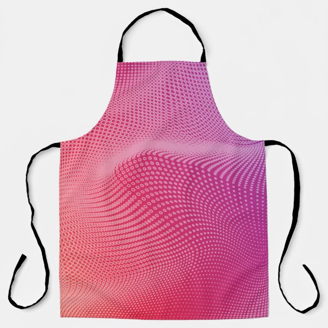  illustration Background Social Media Gradient, Co Apron (Front)