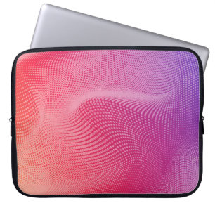 illustration Background Social Media Gradient, Co Laptop Sleeve