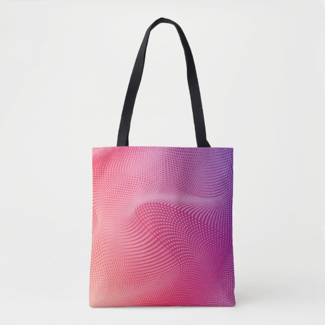  illustration Background Social Media Gradient, Co Tote Bag (Front)