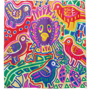 Illustration by Mola1 Shower Curtain