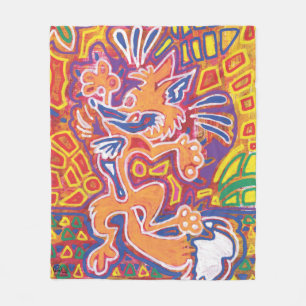 Illustration by Mola2 Fleece Blanket