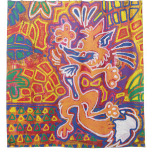 Illustration by Mola2 Shower Curtain