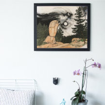 Illustration Colorado Mountain Road