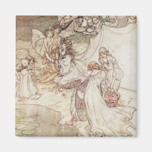 Illustration for a Fairy Tale Magnet