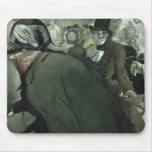 Illustration for The Nose by Nikolai Gogol Mouse Pad