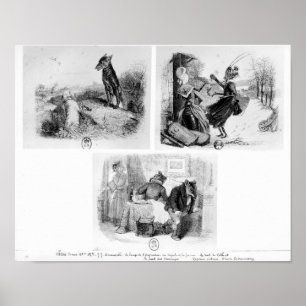 Illustration for 'The Wolf and the Lambb' Poster