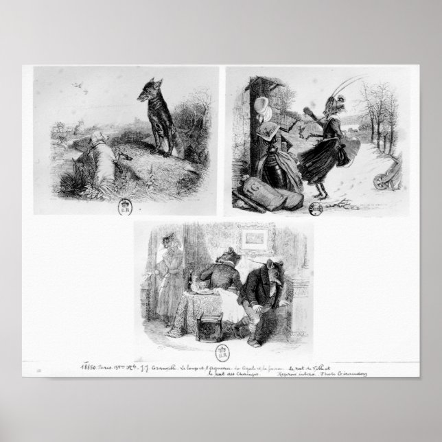 Illustration for 'The Wolf and the Lambb' Poster (Front)