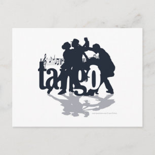 Illustration Friday: Tango Postcard