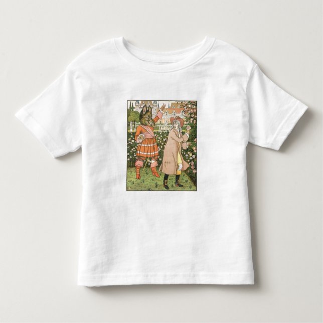 Illustration from Beauty and the Beast, 1901 (colo Toddler T-Shirt (Front)