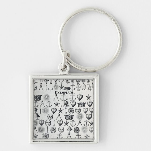 Illustration from Book 9 Key Ring (Front)