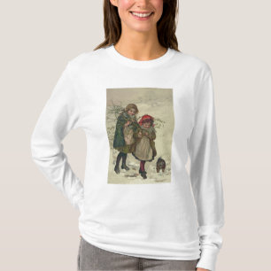 Illustration from Christmas Tree Fairy, pub. 1886 T-Shirt