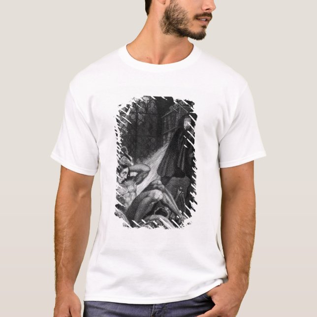 Illustration from 'Frankenstein' T-Shirt (Front)
