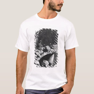 Illustration from 'From the Earth to the Moon' T-Shirt
