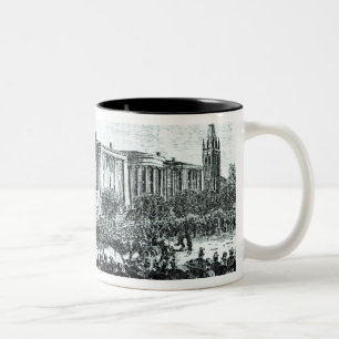 Illustration from 'Harper's Weekly' magazine Two-Tone Coffee Mug