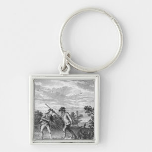 Illustration from 'L'Emile' Key Ring