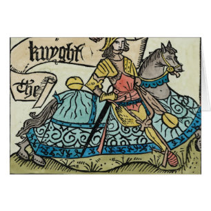 Illustration from 'The Canterbury Tales'