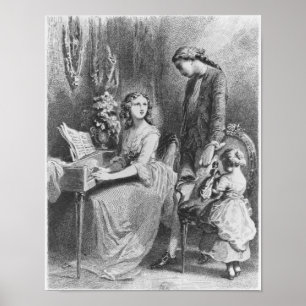 Illustration from 'The Sorrows of Werther' Poster