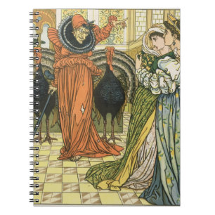 Illustration from The Yellow Dwarf, first edition Notebook