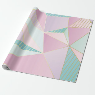 (illustration) gold line background, abstract arti wrapping paper