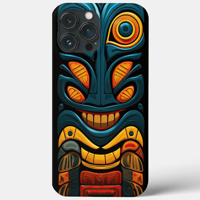 Illustration Haida Style Native Canada Culture  Case-Mate iPhone Case (Back)