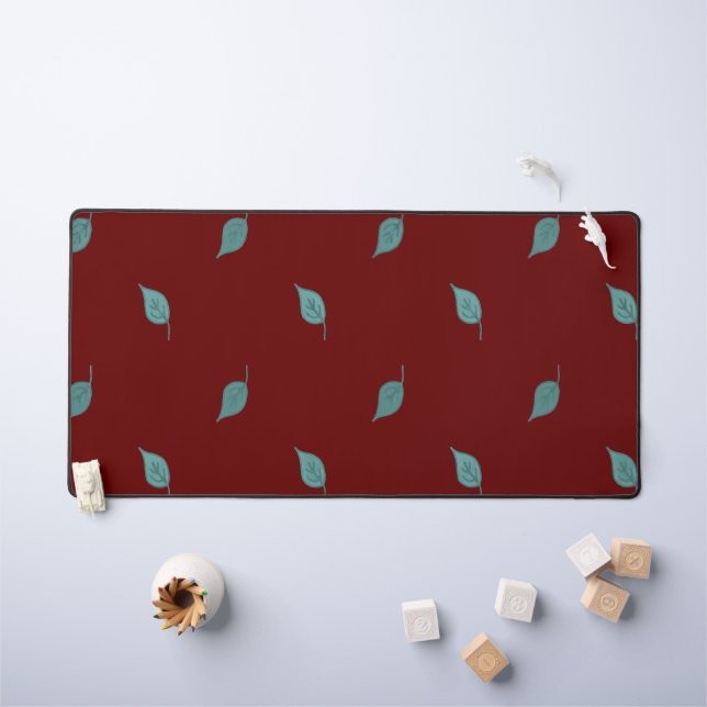 illustration Leaf  Desk Mat (Kids Table)