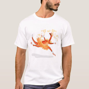 Illustration Of A Ballerina Dancing Raptor. 2 T-Shirt