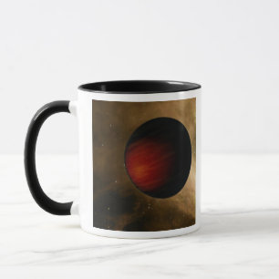 Illustration of a hot Jupiter called HD 149026b Mug