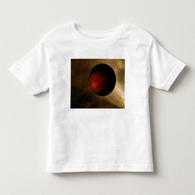 Illustration of a hot Jupiter called HD 149026b Toddler T-Shirt (Front)