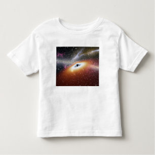 Illustration of a supermassive black hole toddler T-Shirt