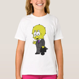 Illustration Of A Triceratops Businessman. T-Shirt