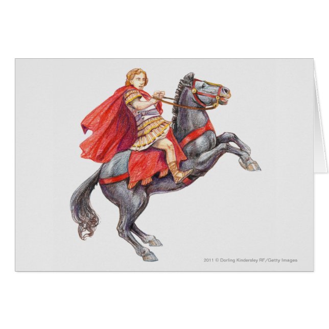 Illustration of Alexander the Great (Front Horizontal)