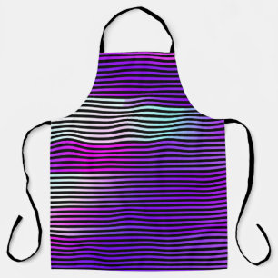 illustration of an abstract glitch background. Cy Apron