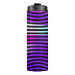  illustration of an abstract glitch background. Cy Thermal Tumbler