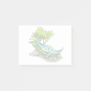 Illustration Of An Iguanodon Sunbathing. Post-it Notes