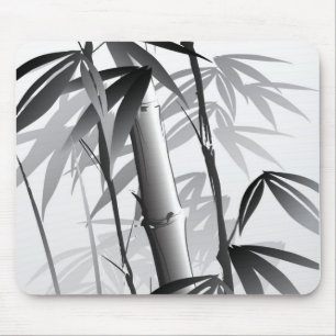 Illustration of an Oriental style painting Mouse Pad