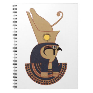  Illustration  of  Ancient Horus Egyptian god Notebook
