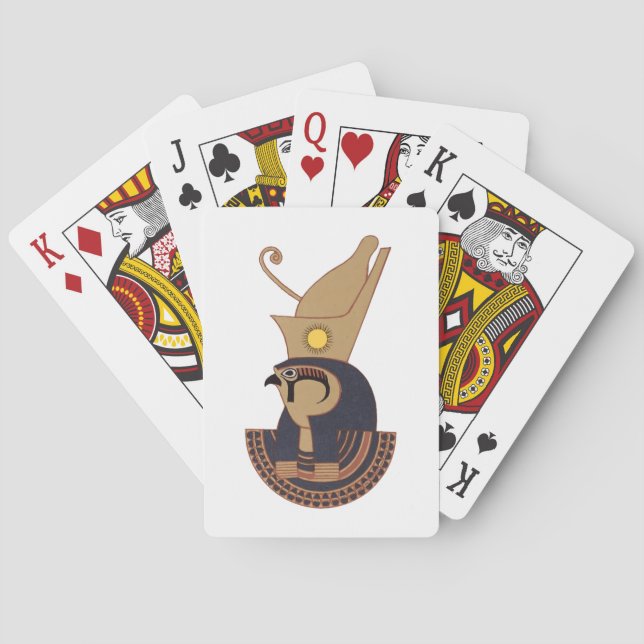  Illustration  of  Ancient Horus Egyptian god Playing Cards (Back)