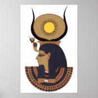 Illustration of Ancient Osiris Egyptian god SMAL