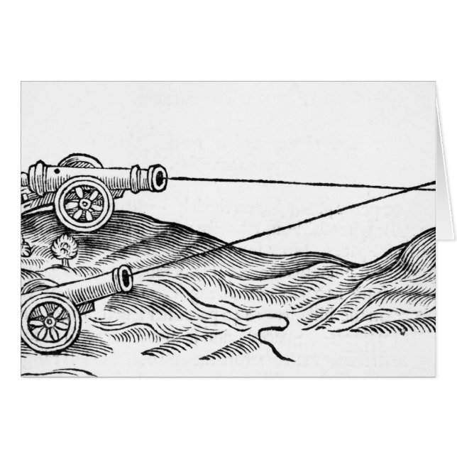 Illustration of Cannon Fire (Front Horizontal)