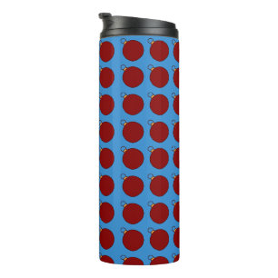 Illustration of Christmas bells.  Thermal Tumbler